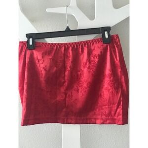 Fredericks of Hollywood Mini Skirt  Red Size Large